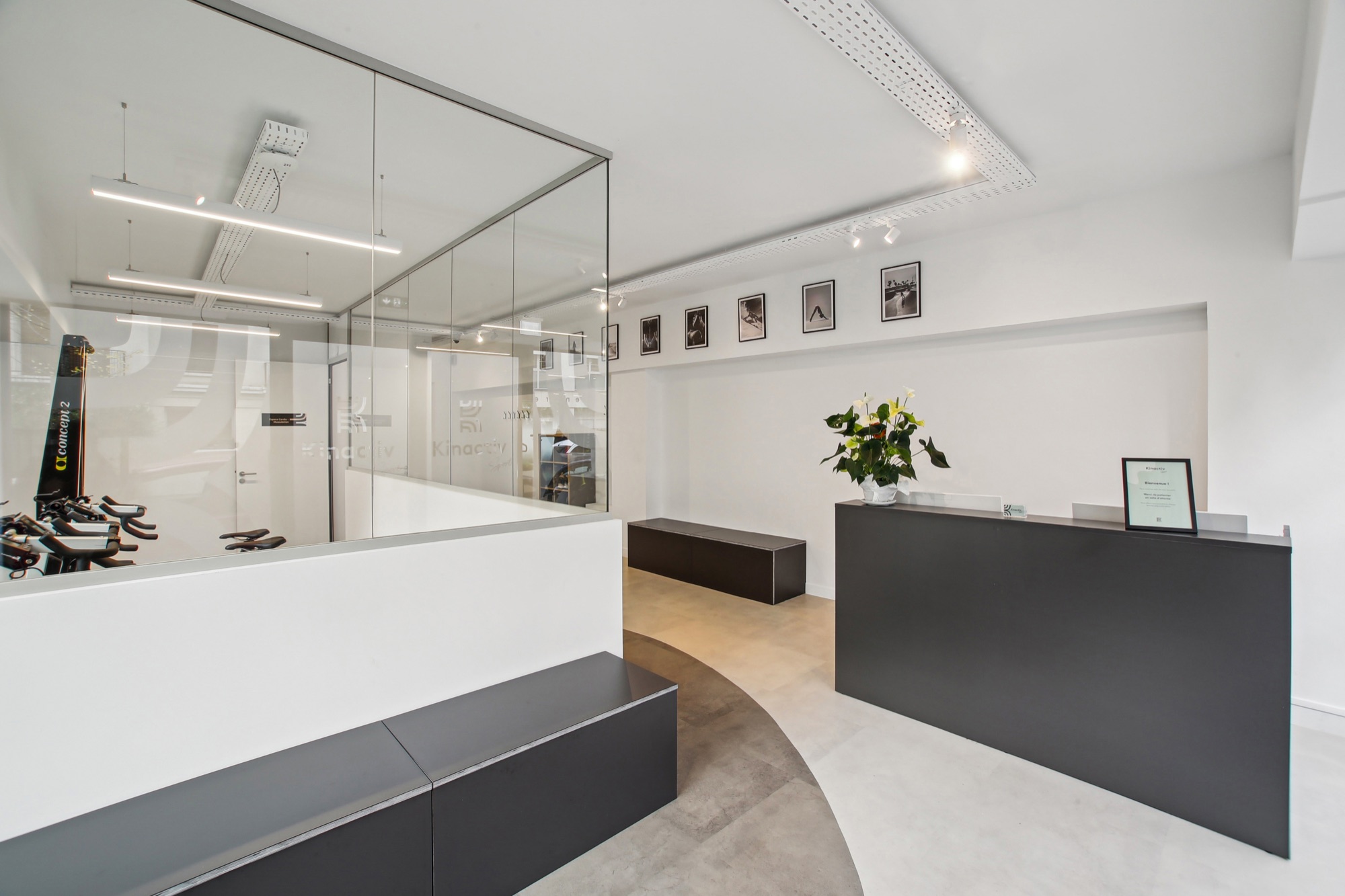 L’accueil du cabinet Kinactiv Sport à Neuilly-sur-Seine