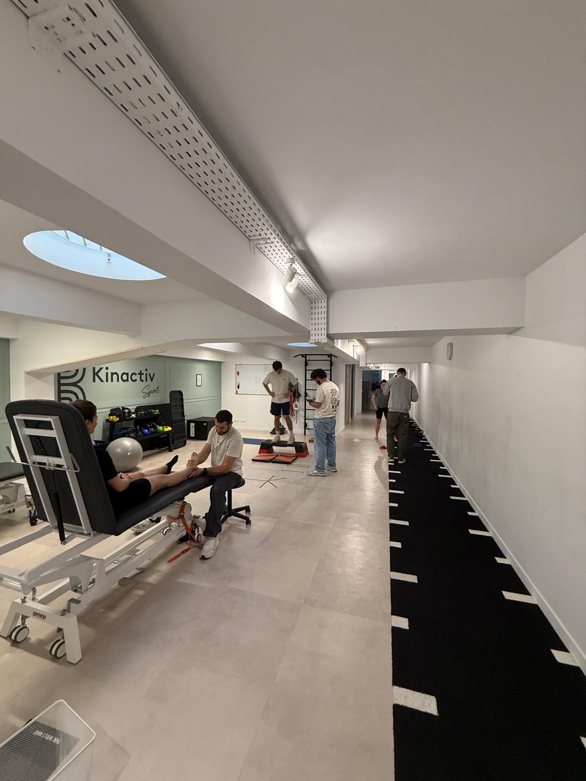 Espace de réévaluation et de prise de mesure Kinactiv Sport